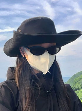 大帽檐！西部牛仔帽子户外防晒帽