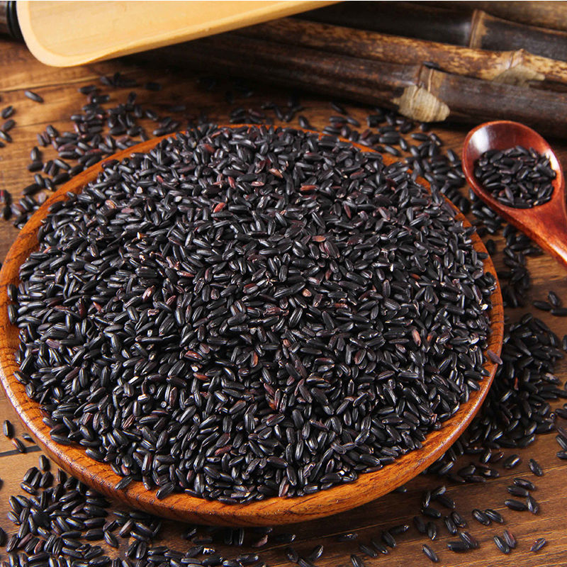 东北五常黑米新米五谷杂粮黑香米糙米黑糯米粥孕妇减餐代餐 - 图2