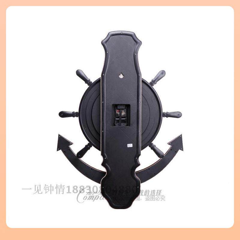 ?康巴表大号船F7TSJH78舵摇摆钟挂钟客厅挂静丝音摆表钟石英钟时 - 图3