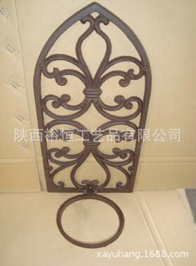 铸铁工艺品厂YH0355YH055366移动花盆托铸铁花工艺园品