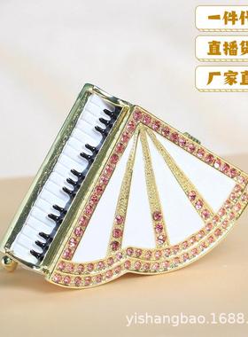 欧式钢琴珐琅彩首饰盒七宝烧手工艺品创意礼品小物件桌面摆件