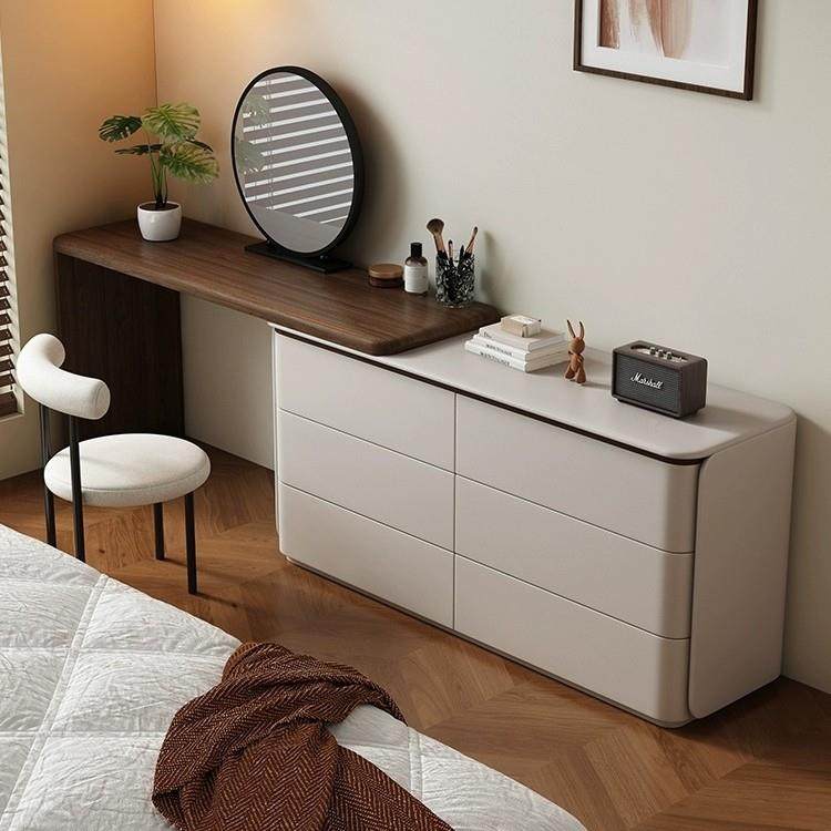 225新款轻卧奢桃实木NVY室现代复古0斗柜梳妆台一体胡新中式化妆,淘宝优惠券,粉丝福利购,淘宝优惠卷