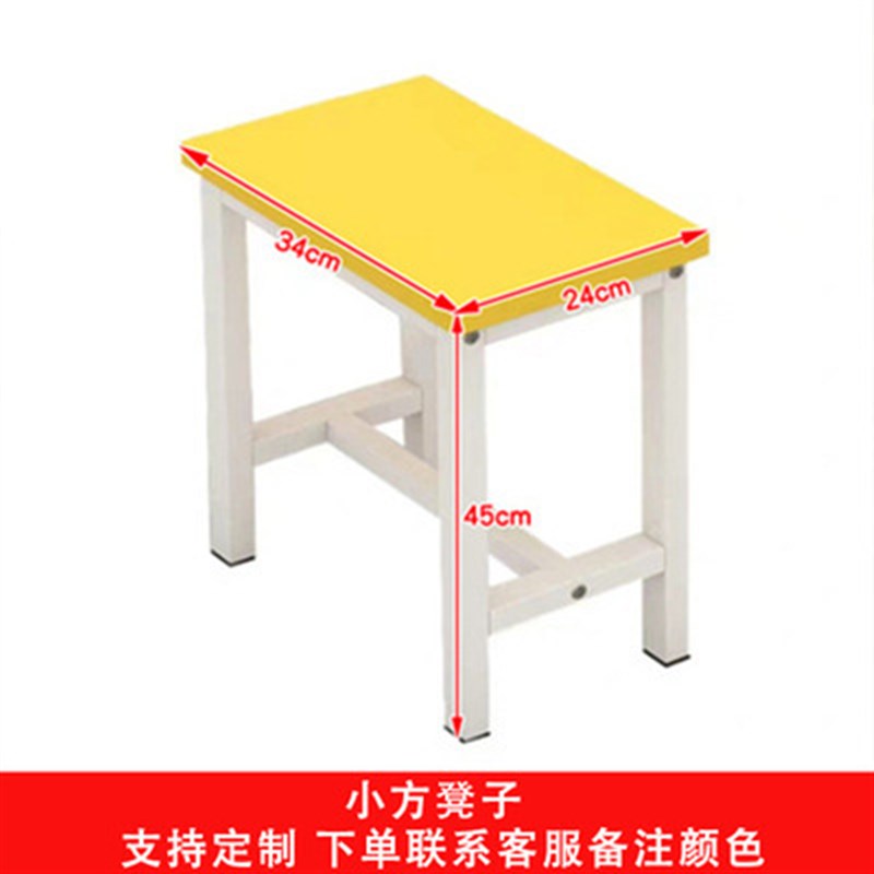 速发绘画桌幼儿园美术培训儿室课桌椅子补习班彩色桌子画童手工辅 - 图3