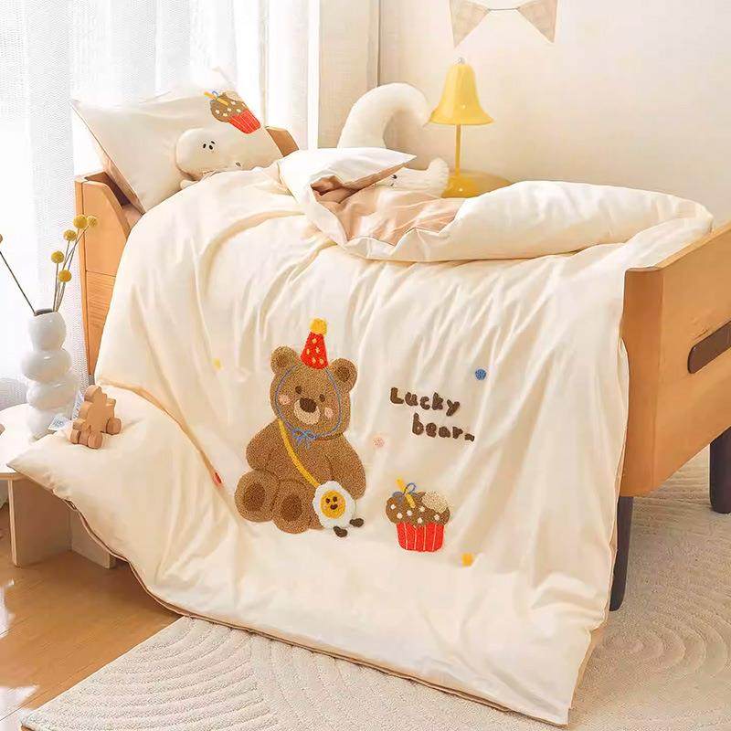 儿童8352幼儿园子三件套入被褥被六件套午睡园床品七用件套宝宝专,淘宝优惠券,粉丝福利购,淘宝优惠卷