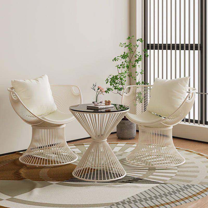 阳台休闲轻桌奢沙发椅家用几茶椅三件套网65814红简约一桌庭院奶,淘宝优惠券,粉丝福利购,淘宝优惠卷