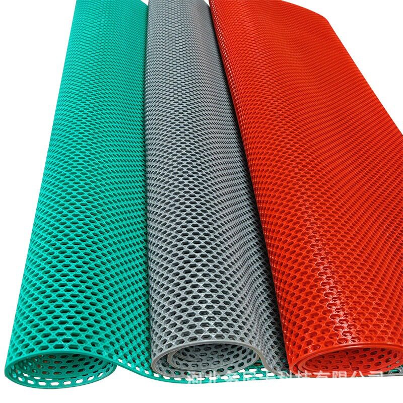 S-shaped hollow kitchen anti-slip, oil-proof and quick-drying floor mat