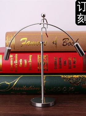 速发装顿摆锤高感办公室桌面小摆件家居牛饰平衡混沌物理礼物男