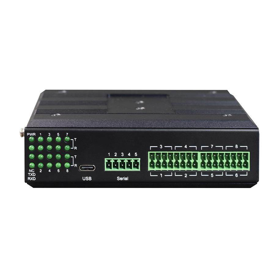 工业轨式带USB转串口的8路RS485集线器,淘宝优惠券,粉丝福利购,淘宝优惠卷