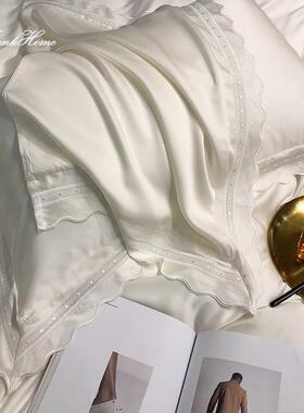 高端100支双面天丝四件套凉爽亲肤莱赛尔轻奢冰丝裸睡床上用品