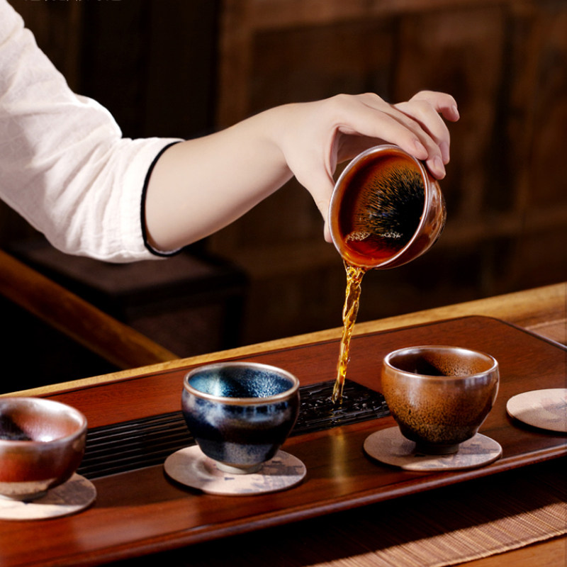 【官方旗舰】茅台文旅建盏茶盏杯套装礼盒喝茶专用主人杯功夫茶具,淘宝优惠券,粉丝福利购,淘宝优惠卷