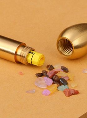 纯黄铜文昌笔挂件文昌七彩宝石金榜题名雕刻工艺品礼品礼物送孩子