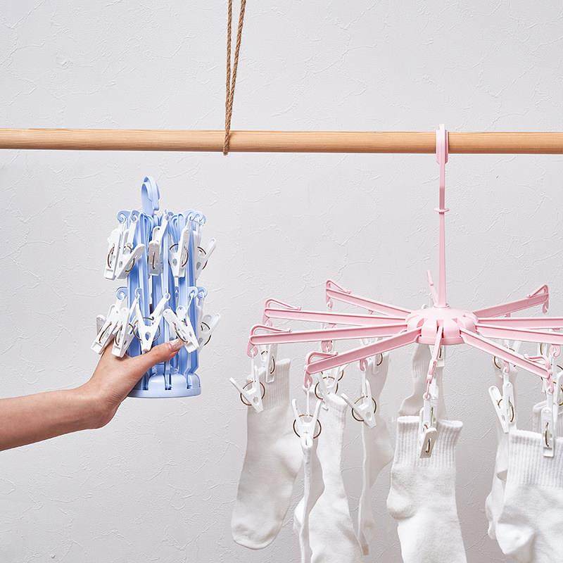 汇丰信佳20夹伞形尿布架子塑料毛巾晾晒架宝宝新生婴儿尿布晾衣架,淘宝优惠券,粉丝福利购,淘宝优惠卷