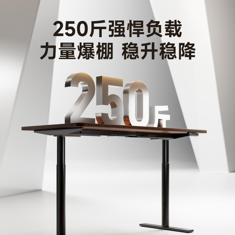 【国补15%】北弧双电机电动升降桌智能自动书桌办公学习电脑桌M1 - 图1