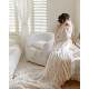 High-end imitation fur velvet blanket comfortable skin-friendly bubble rabbit blanket winter sofa blanket casual blanket light luxury bed cover blanket