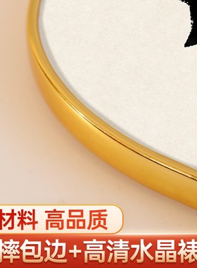 速发相信摆台手写字画摆件办公室书房桌面标饰玄关挂画装语品