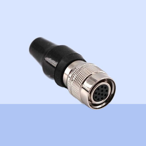 航空插头快速插YC12-4芯7芯8芯9芯10芯11芯12芯 针孔对接插头全铜 - 图1