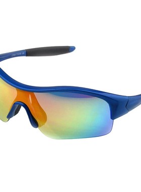 速发儿童骑行男偏光速滑防风镜护目太轮滑运动镜镜炫彩片