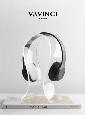 速发新品轻奢样板间民宿咖啡馆音乐耳题装饰品摆件主机示展架道具