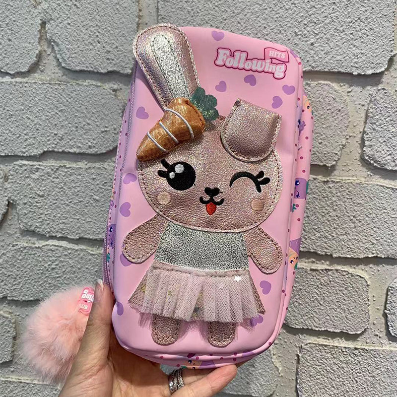 速发FH开学季儿童开学多亮创色可爱小学生铅笔袋文具收纳盒意片,淘宝优惠券,粉丝福利购,淘宝优惠卷