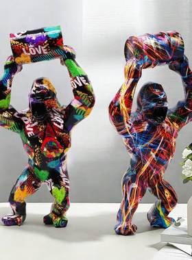 20240911新品创炫彩举桶猩树意水转印猩脂工艺家居客厅酒柜摆件装