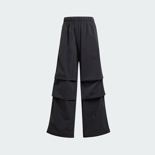 adidas阿迪达斯三叶草工装风伞兵裤2025秋女阔腿梭织长裤 JD0785 - 图3