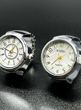 戒指表女新款平板指环表男学生手