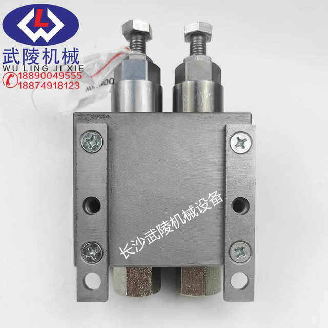 Zoomlion Crane Accessories Crane Truck Crane Accessories Double winch brake hydraulic control valve 1010300473