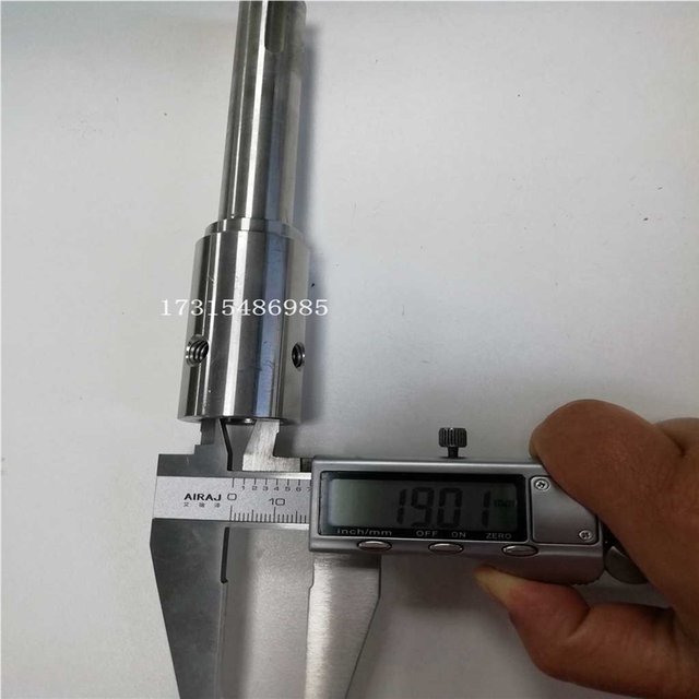 Big head pump horse belly pump shaft core nut bushing pin key top screw sewage pump stainless steel spindle acid and alkali resistant