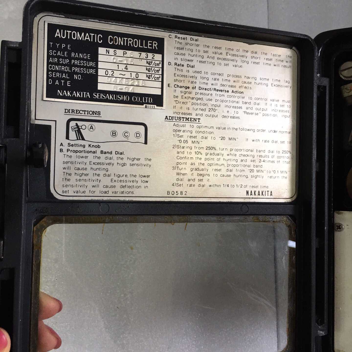 NAKAKITA压力控制器 NSPS732 0-15 PID~议价 - 图1