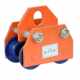 German I-beam track pulley hoist sports car push pulley monorail hand-pulled cat head crane manual monorail trolley