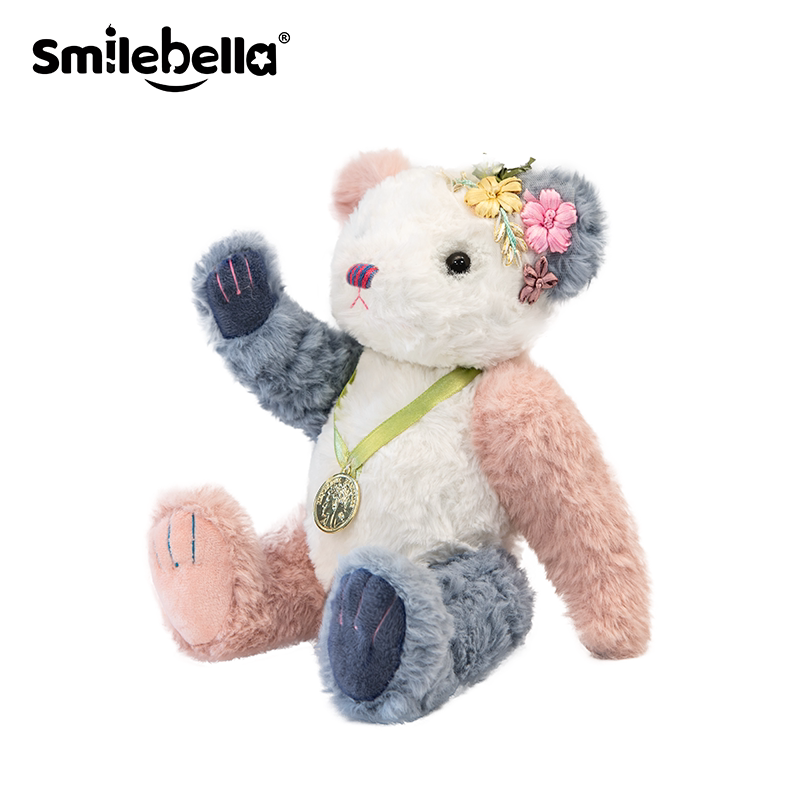 英国Smilebella纪念熊可动关节小熊毛绒玩具玩偶公仔娃娃生日礼物