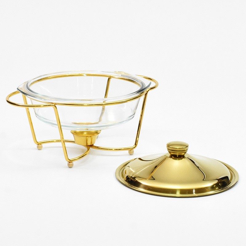 饭店不锈a钢明炉家用玻璃圆形汤锅碗酒店干锅蜡烛加热餐具锅具炉,淘宝优惠券,粉丝福利购,淘宝优惠卷