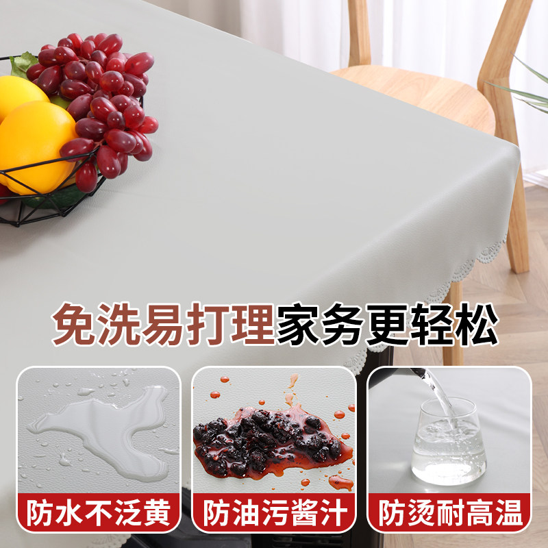 烤火桌罩套正方形餐桌茶几桌布电暖炉盖桌面皮罩防水防油防烫免洗