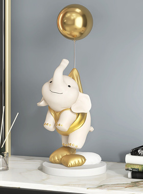 创意大象摆件家居装饰品客厅桌面摆设乔迁酒柜新居电视柜礼品开业