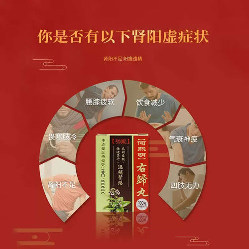 香港进口右归丸正品旗舰店浓缩丸补肾丸固精男女专用固本培元壮阳 - 图1