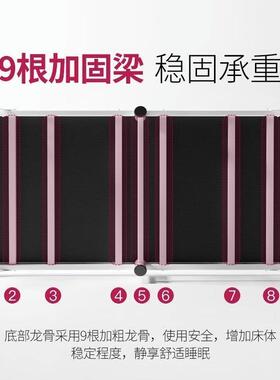 折叠床人家用简床易办公单午睡神器宿舍午休小室床出租EFD屋成人