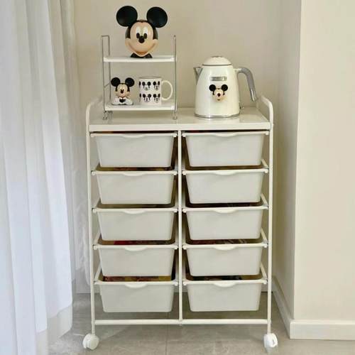 儿童书用架无品牌/家阅区读绘本架多层玩收具纳架置物架落地宝宝 - 图2