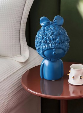 速发孩创意摆居轻件客厅玄关电视柜酒柜家奢装饰品艺术高级