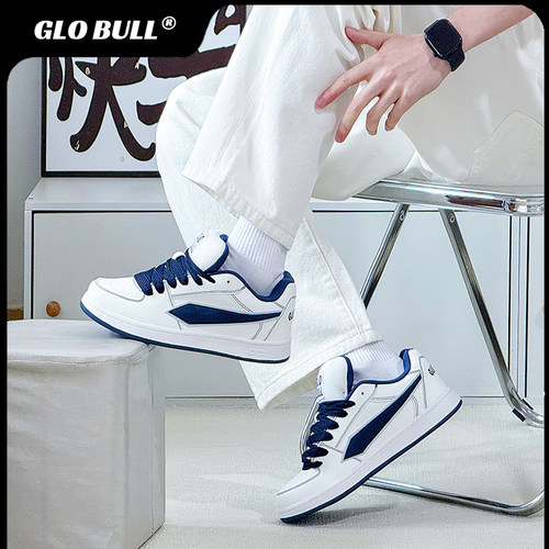 GLO BULL板鞋休闲男士潮流面包鞋春季新款女生轻便透气增高休闲鞋 - 图1