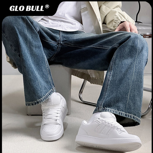 GLO BULL小白鞋面包鞋运动休闲滑板鞋子男士女生潮流2026春季新款 - 图3
