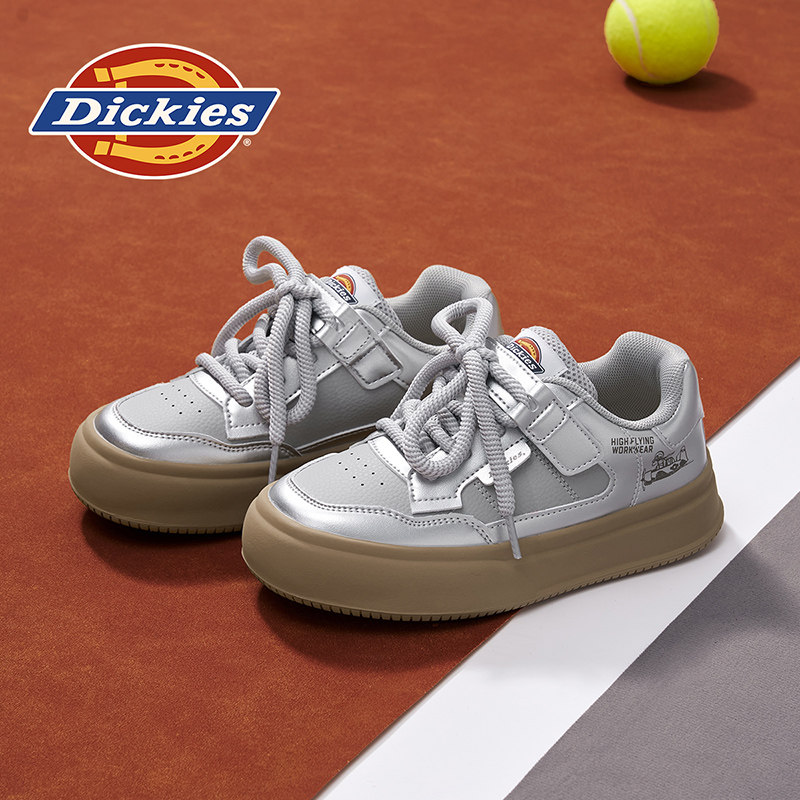 Dickies儿童板鞋2025秋季新品休闲运动鞋舒适防滑小众风潮德训鞋,淘宝优惠券,粉丝福利购,淘宝优惠卷