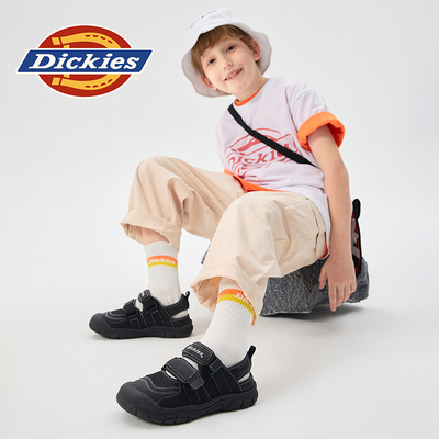 Dickies童鞋儿童凉鞋男童女童透气防滑网面轻便网鞋中大童溯溪鞋