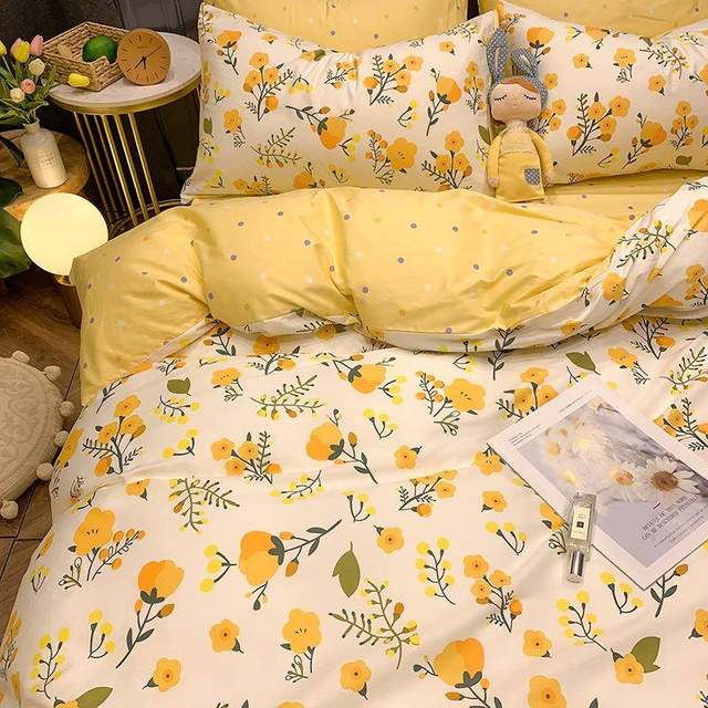 Pure cotton ENXING20 single piece quilt cover 1501x20 single person 0 bed sheet 00 cotton 1.25 meters single dormitory flower quilt