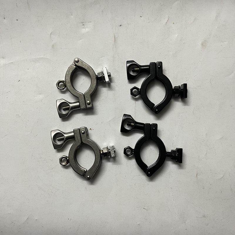 车顶平台行李架AW货架工兵铲雪铲固定支架铁锹夹子不锈钢管夹子 - 图0