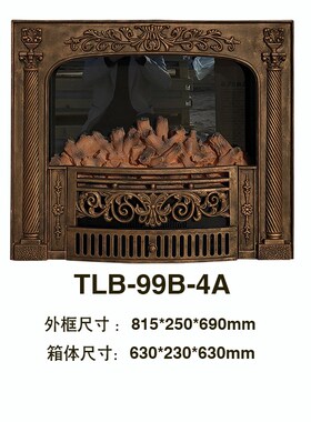 欧式电壁炉芯家用装饰摆件美w式法式客厅潮流仿真火取暖电子壁炉