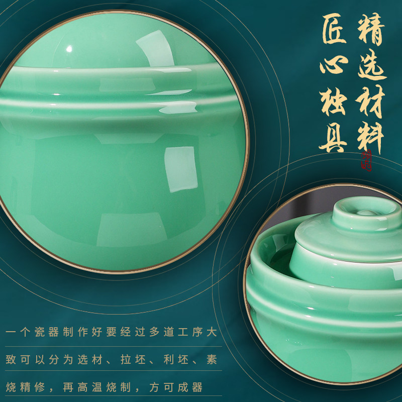 景德镇泡菜坛子家用n酸菜罐带盖子土陶腌菜密封罐小号咸菜保鲜储,淘宝优惠券,粉丝福利购,淘宝优惠卷