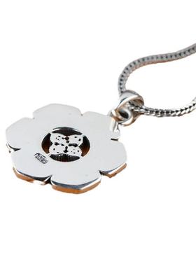 网红-925银复古工艺镂空梵文文字项链坠文玩项链挂件小众设计款