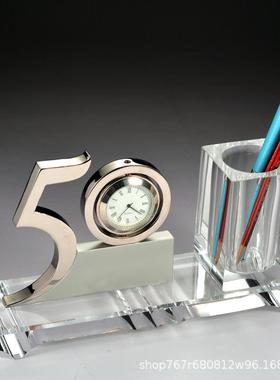 同学会聚周年结婚5周年周纪念十高M112，M1档合金数字摆件公司庆