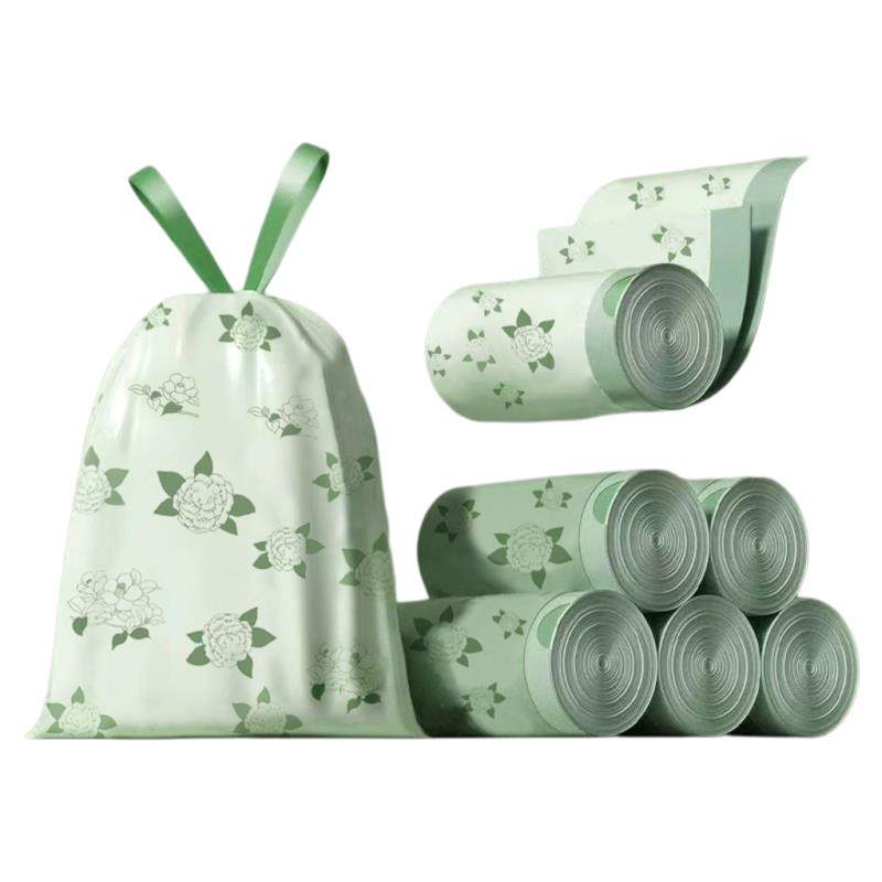 抽绳垃圾袋家用加厚实惠装手提式塑料袋厨房办公室卫生清洁袋户外,淘宝优惠券,粉丝福利购,淘宝优惠卷