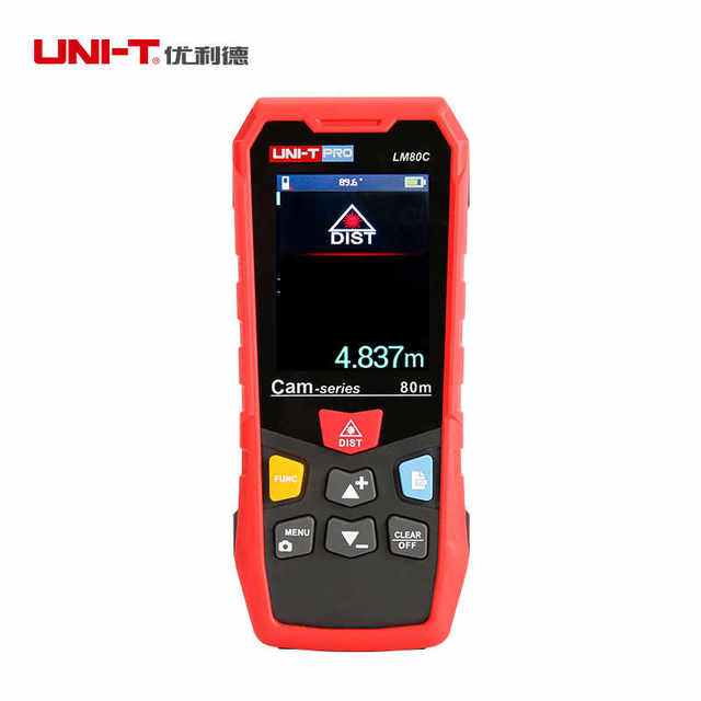 Unilide LM120C laser rangefinder camera high-precision infrared handheld measuring instrument electronic ruler laser ruler